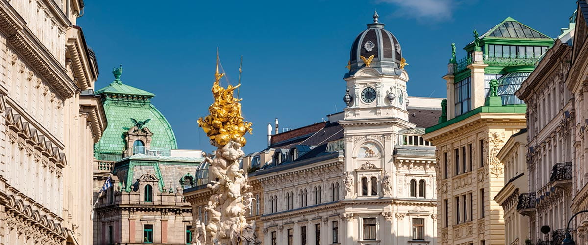 Historical architecture in Vienna, Austria